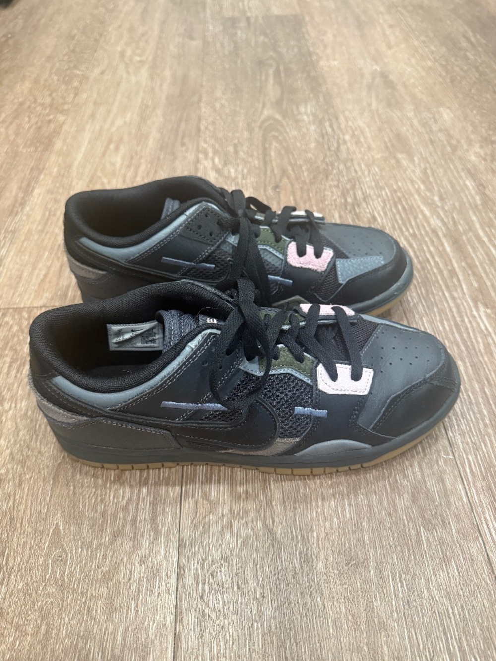 Nike Dunk Low Scrap Black